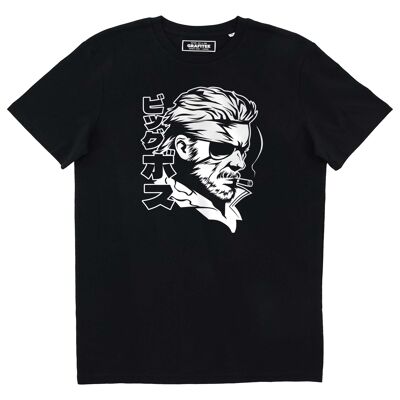 Big Boss Snake T-Shirt – Videospiel-Illustrations-T-Shirt