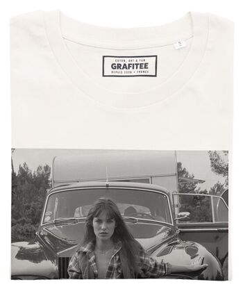 T-shirt Jane Birkin - Tee-shirt Photo Célébrité Chic 2