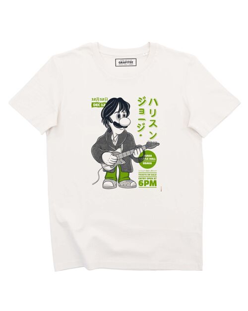 T-shirt Luigi Harrison - Tee-shirt Mashup Nintendo Beatles