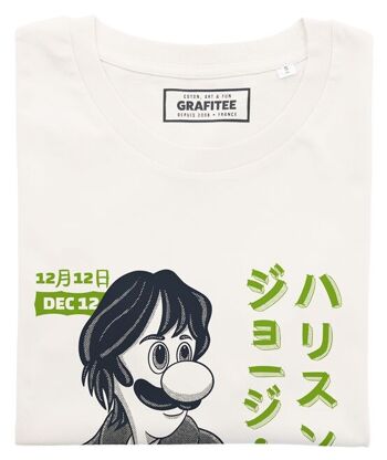 T-shirt Luigi Harrison - Tee-shirt Mashup Nintendo Beatles 2