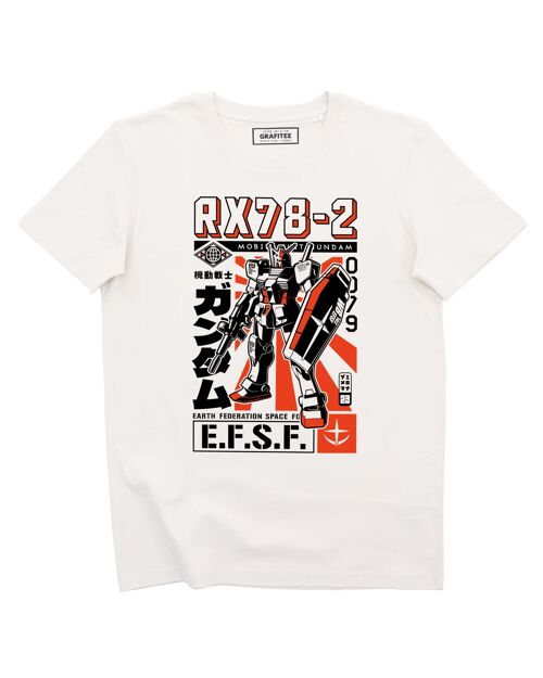 T-shirt Retro Gundam 24 - Tee-shirt Mecha Pop Culture Japon