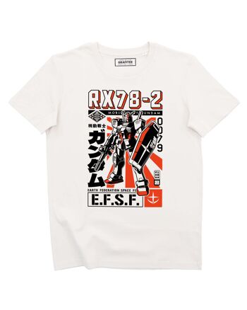 T-shirt Retro Gundam 24 - Tee-shirt Mecha Pop Culture Japon 1