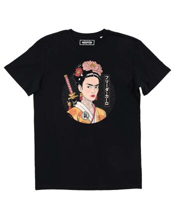 T-shirt Frida Samourai - Tee-shirt Mashup Peinture Japon 1
