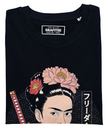T-shirt Frida Samourai - Tee-shirt Mashup Peinture Japon 2