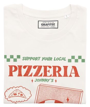 T-shirt Pizzeria - Tee-shirt Chat Boite à Pizza 2