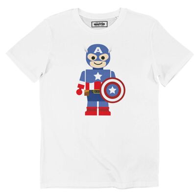 T-shirt Toy Captain America - Tee-shirt Jouet Marvel