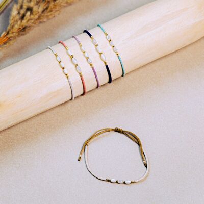 Bracelets nacre Graines de riz