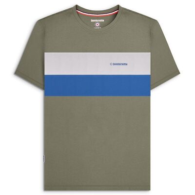 Panelled Tee Khaki SS24
