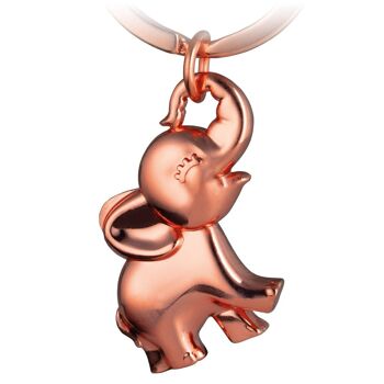 Porte-clés éléphant "Jumbo" - Pendentif mignon bébé éléphant - Porte-bonheur et cadeau pour les amoureux des éléphants 2