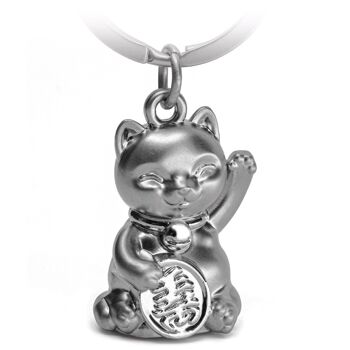Porte-clés chat porte-bonheur « Maneki Neko » - Pendentif chat porte-bonheur mignon - Porte-bonheur chat 3