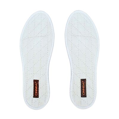 Cinnamon insoles, white