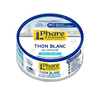 PHARE D’ECKMÜHL Thon Blanc Pêche Responsable Au Naturel Bio -50% de Sel