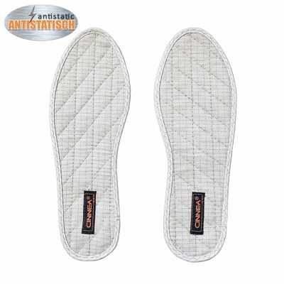 Antistatic cinnamon insoles for work shoes