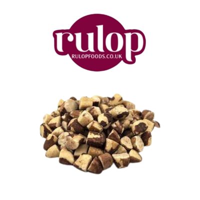 Nueces de Brasil rotas - Nueces de Brasil rotas crudas veganas - Disponibles en varios tamaños