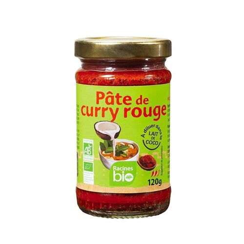 RACINES BIO Pâte de Curry Rouge Bio