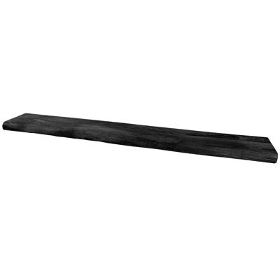 Estante de pared Madera de mango negro puro 140 cm