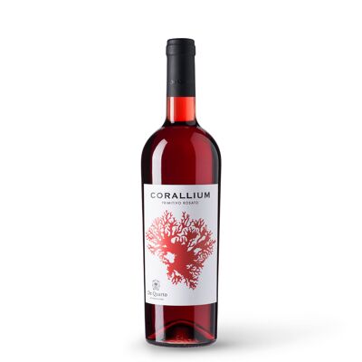 Vino Corallium Rosato Primitivo IGP Rosado