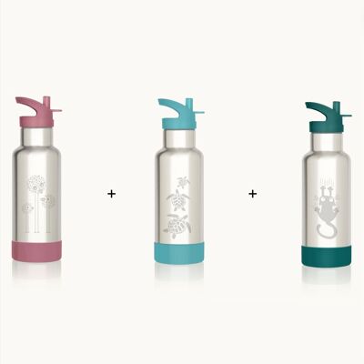 The FUNKY 500 ml insulated bottle for children and older