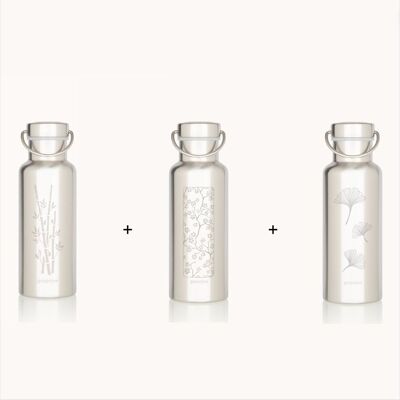 Gaspajoe insulated stainless steel bottles, GROOVY model 500 ml