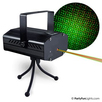 PartyFunLights - Lampe Laser - Son Actif - USB 2