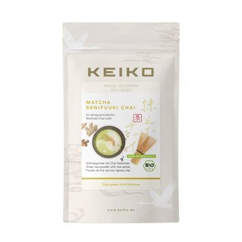 Matcha Benifuuki Chai, 50g, bio 1