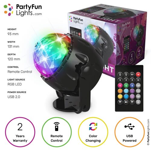 Party Lamp - LED - remote control