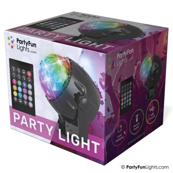 PartyFunLights -Lampe de fête - LED - télécommande 3