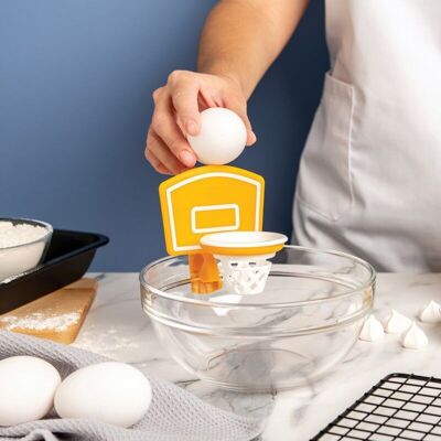 Dunk N'Egg - separatore di uova per pasticceria - canestro da basket - giochi olimpici - sport - cucina