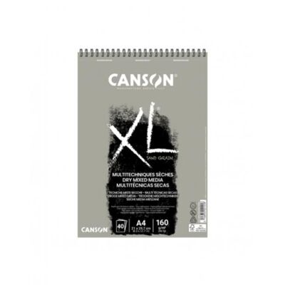 Album Canson XL Sand Grain gris 40F 160g