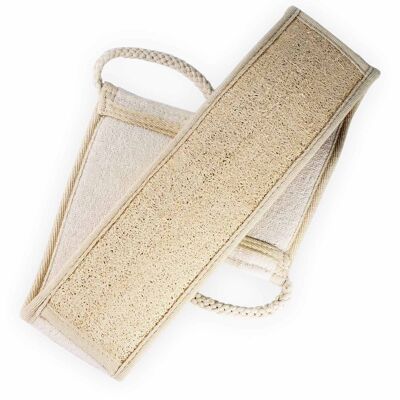 Luffa body care back strap