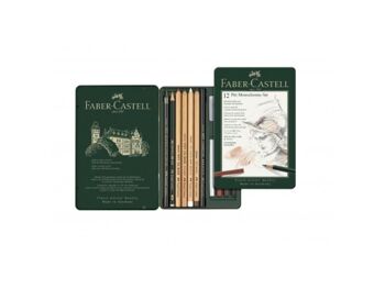 Boite Metal Pitt Monochrome Faber Castell