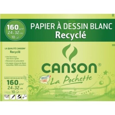 Design con busta riciclata Canson® da 160 g