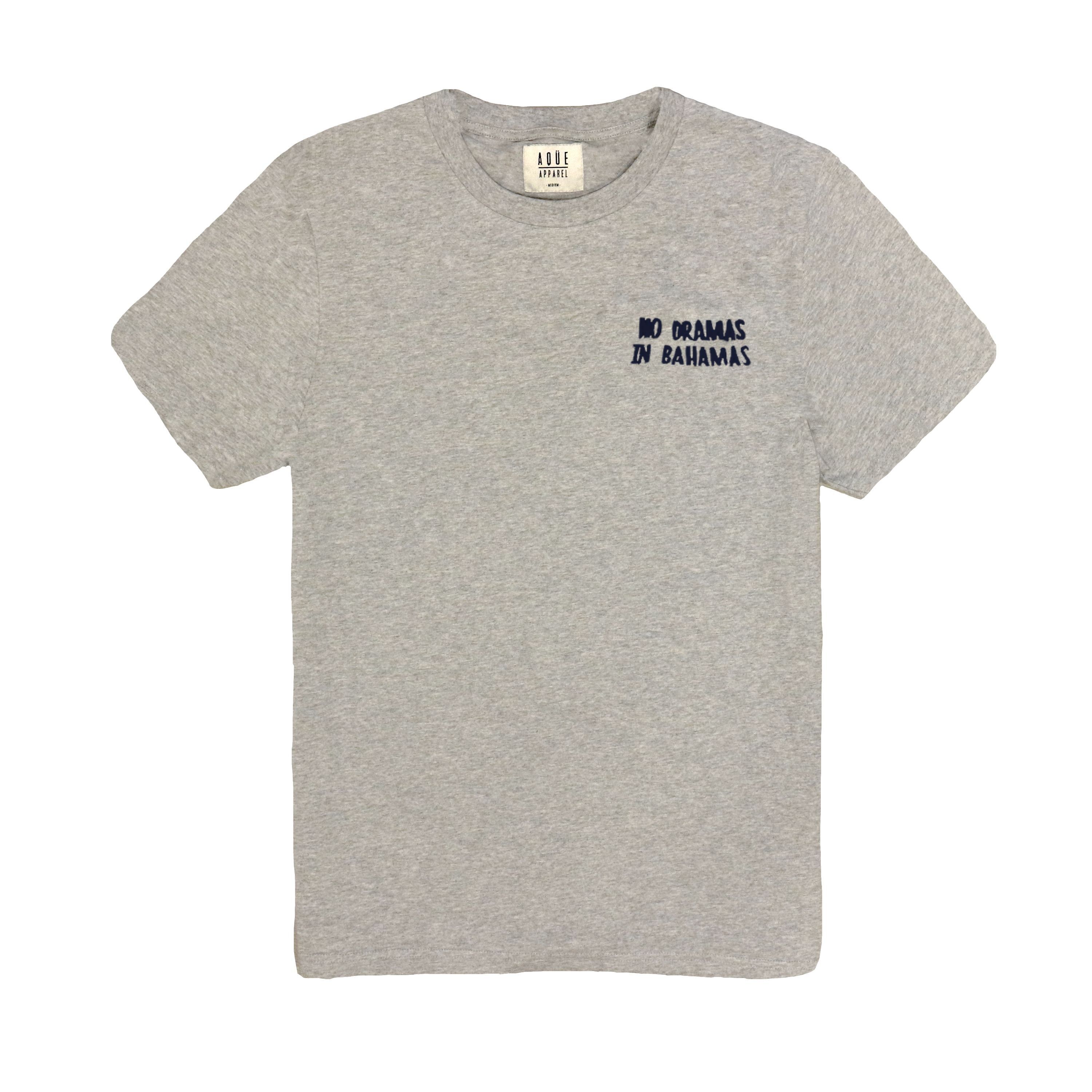 No Dramas In Bahamas Maglietta Oxford grigia