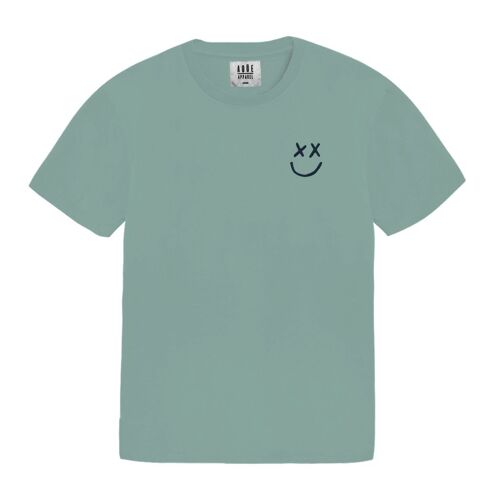 Camiseta Happy Face Sage