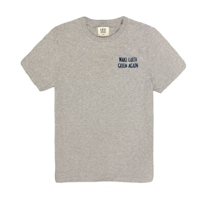T-shirt grigia Oxford Earth