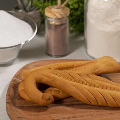 Mostaccioli artisanal calabrais dur 400 gr