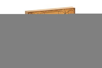 Panneau en bois disant 18x12 cm Décoration Juger une personne 1