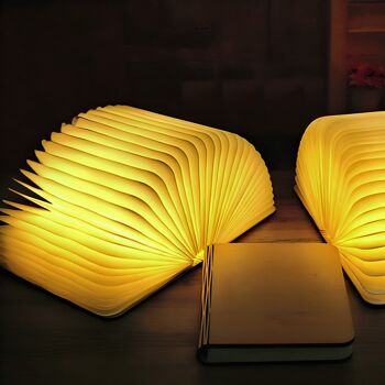 Lampe de lecture d'ambiance avec lumière blanc chaud 3