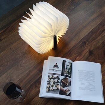 Lampe de lecture d'ambiance avec lumière blanc chaud 10