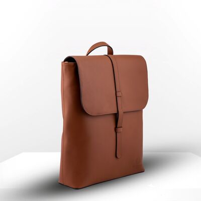 CROCUS BACKPACK / full grain cowhide leather Brown