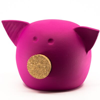 Piggy bank CHALK PINK MEDIUM