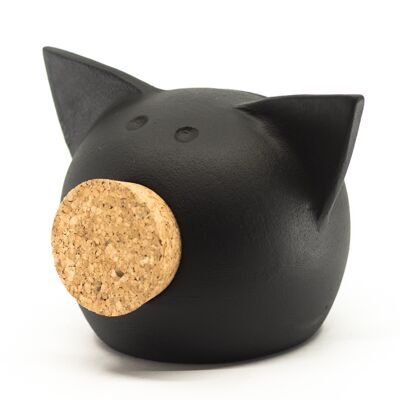 Salvadanaio CHALK SMALL BLACK