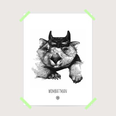 Wom'Bat-Poster