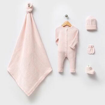 % 100 coton nouveau-né Design moderne bébé ensemble de tricots en coton 11