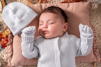 % 100 coton nouveau-né Design moderne bébé ensemble de tricots en coton 14