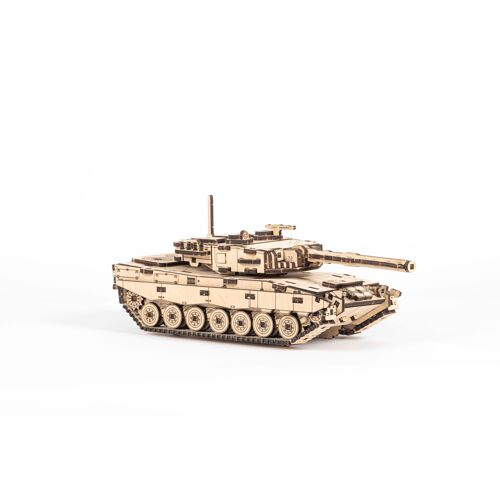 Leopard 2, DIY wooden 3D Puzzle