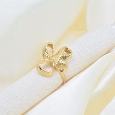 Adjustable knot ring in stainless steel - BG310101