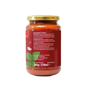 SAUCE BASILIC 340g/370ml 2