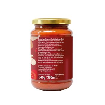 SAUCE AUX CHAMPIGNONS CÈPES 340g/370ml 2