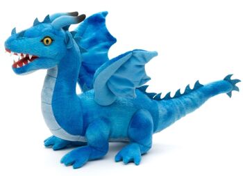 Dragon bleu - 40 cm (longueur) - Mots clés : conte de fées, monde des contes de fées, fable, légende, fantaisie, peluche, peluche, peluche, peluche 1